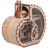 Tirelire Escargot S - maquette 3D mobile en bois - Mr Playwood
