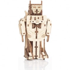 Robot avion transformer - maquette 3D mobile en bois - Mr Playwood