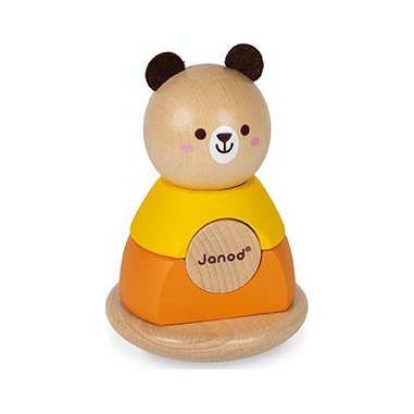 Jouet en bois "Culbuto Ours"