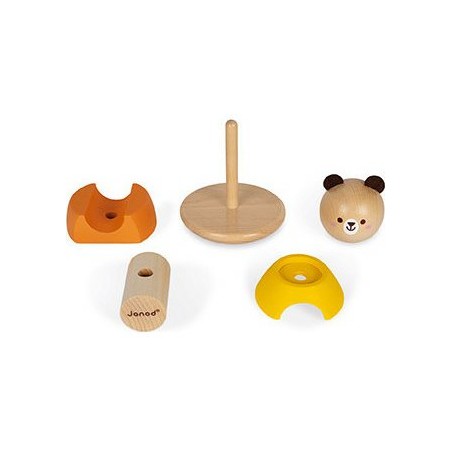 Jouet en bois "Culbuto Ours"