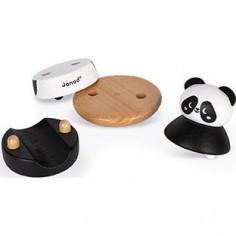 Jouet en bois "Culbuto Panda" 2