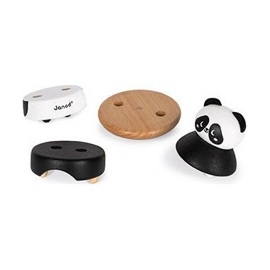 Jouet en bois "Culbuto Panda"