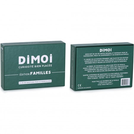 Dimoi Edition Familles - Un jeu - Tailemi