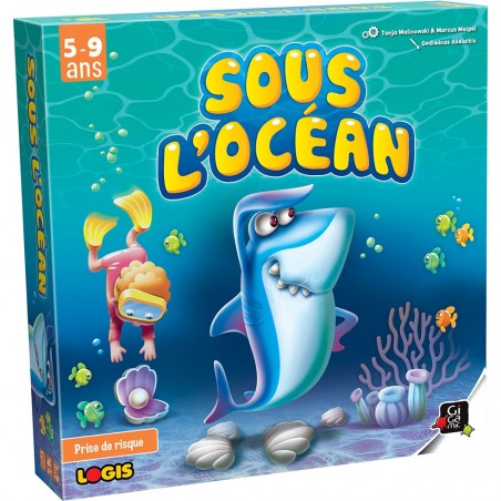 Sous l'océan - Gigamic - Jeu de société enfant - Logis