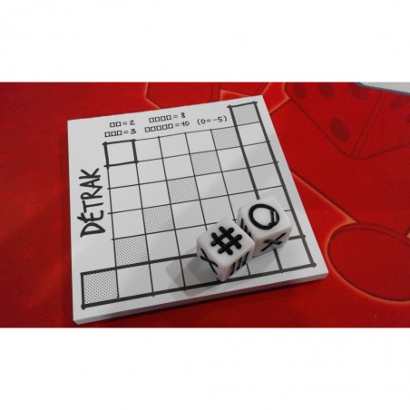 Détrak: Bloc de Score - Jeux de société - Gigamic