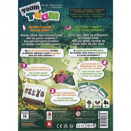 Team Team - Jeux de société - Studio H