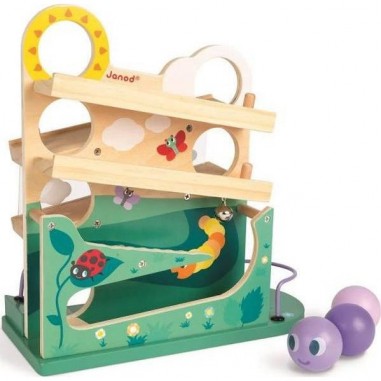 Descendeur en bois Chenille