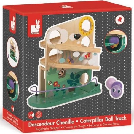 Descendeur en bois Chenille