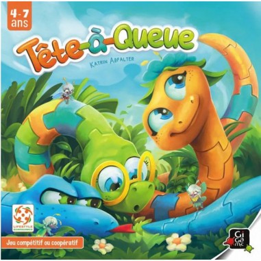 Tête-queue - Gigamic - Jeu de société enfant - Lifestyle