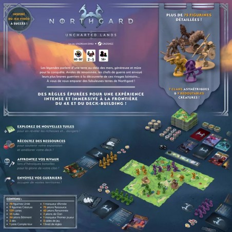 Northgard: Uncharted Lands - Jeux de société - Studio H
