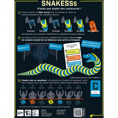Snakesss - Jeux de société - Gigamic