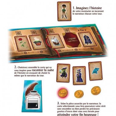 La légende des 3 pièces - Jeux de société - Gigamic