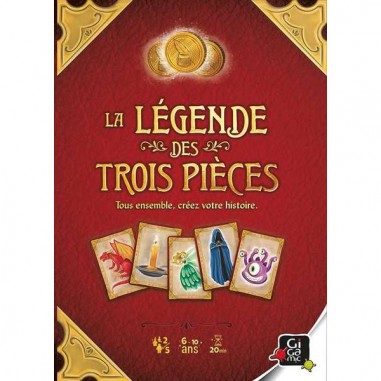 La légende des 3 pièces - Jeux de société - Gigamic