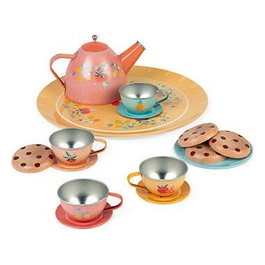 Dinette en métal "Service à Thé"