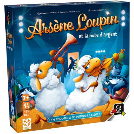 Arsène Loupin et la note d'Argent - Jeux de société - Gigamic