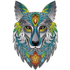 Puzzle Loup - 180 pièces - Puzzle - Rainbowooden 2