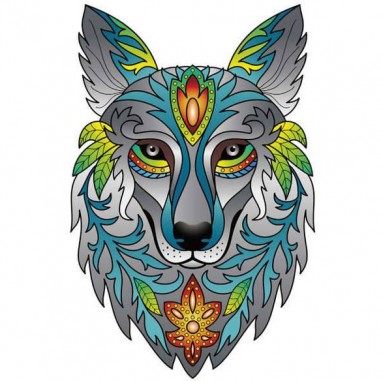 Puzzle Loup - 180 pièces - Puzzle - Rainbowooden