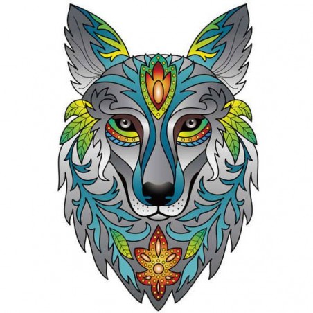 Puzzle Loup - 180 pièces - Puzzle - Rainbowooden