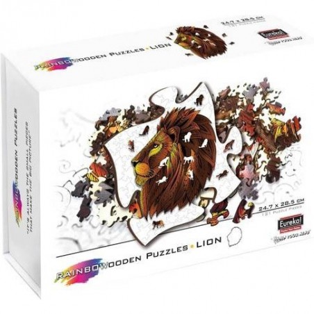 Eureka - Eureka 2D Puzzle - Lion - Rainbowooden