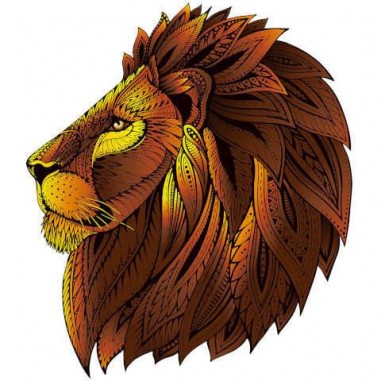Eureka - Eureka 2D Puzzle - Lion - Rainbowooden