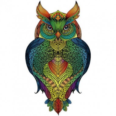 Puzzle Hibou - 137 pièces - Puzzle - Rainbowooden