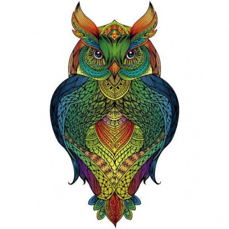 Puzzle Hibou - 137 pièces - Puzzle - Rainbowooden