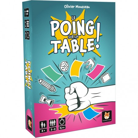 Le Poing sur la Table - Jeu d'Ambiance - Gigamic
