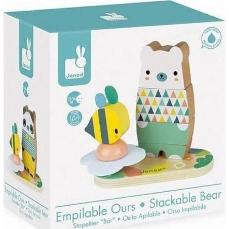 Jeu en bois Empilable Ours Pure