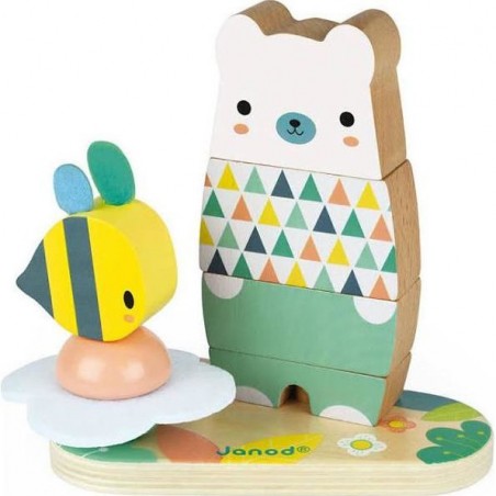 Jeu en bois Empilable Ours Pure
