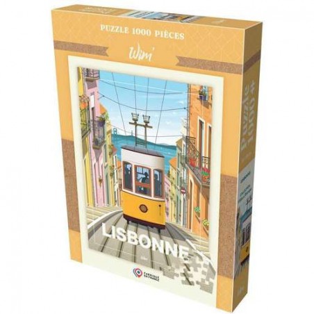 Puzzle 1000 pcs Wim Lisbonne - Wim!