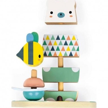 Jeu en bois Empilable Ours Pure