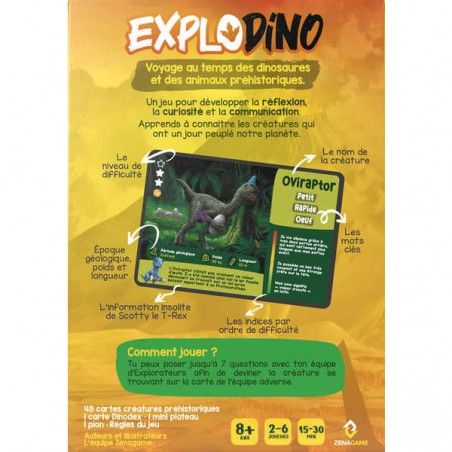 ExploDino - Un jeu - Zenagame