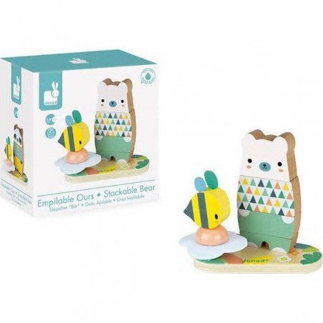 Jeu en bois Empilable Ours Pure