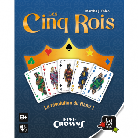 Les Cinq Rois - Jeu de Cartes - Esprit Jeu - Gigamic