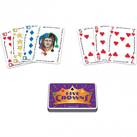 Les Cinq Rois - Jeu de Cartes - Esprit Jeu - Gigamic
