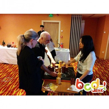 Quarto géant - jeu de société surdimensionné - Gigamic