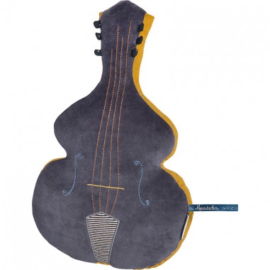 Coussin contrebasse Les Moustaches - Moulin Roty