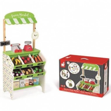 Epicerie en bois "Green Market"