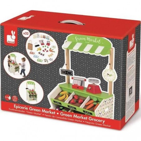 Epicerie en bois "Green Market"
