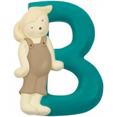 B lettre mouton alphabet en résine - Moulin Roty