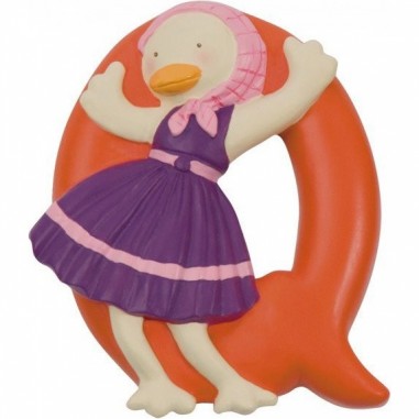 Q lettre alphabet en résine - Moulin Roty