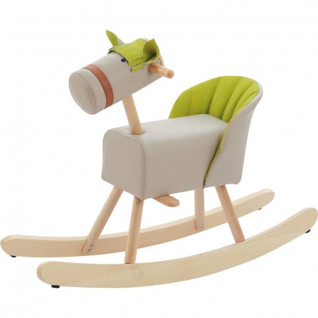 Cheval à bascule mémoire d'enfant - Moulin Roty