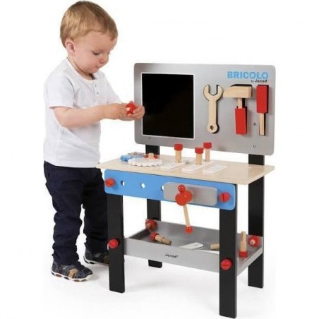Etabli Magnetique en bois Brico Kids