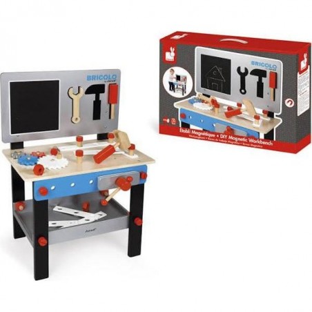Etabli Magnetique en bois Brico Kids