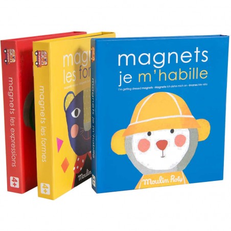 Jeu magnétique expressions Les Popipop - Moulin Roty