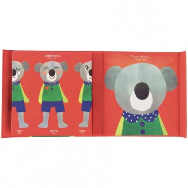 Jeu magnétique expressions Les Popipop - Moulin Roty