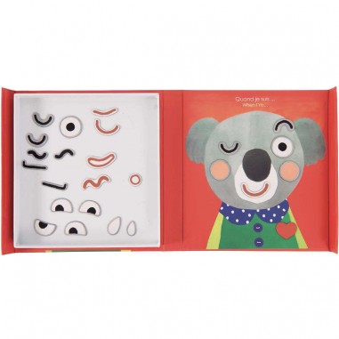 Jeu magnétique expressions Les Popipop - Moulin Roty
