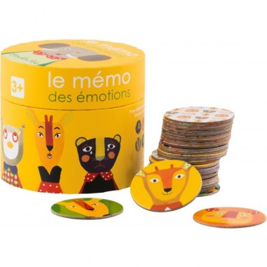 Mémo des émotions Les Popipop - Moulin Roty