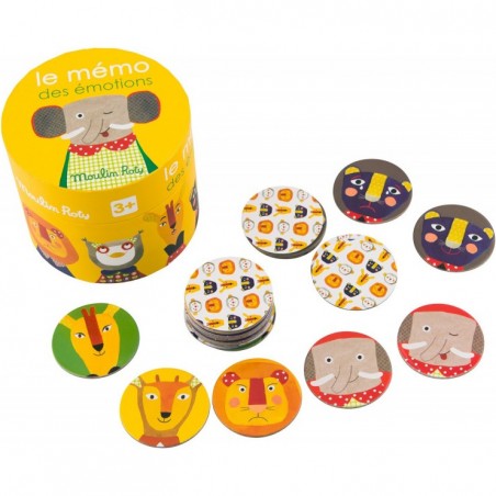 Mémo des émotions Les Popipop - Moulin Roty