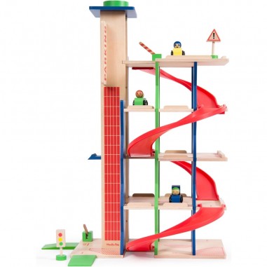 Grand parking dans la ville - garage - Moulin Roty